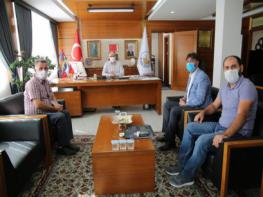 Sivas Belediye Başkanı Sayın Hilmi BİLGİN'e Teşekkür Ziyareti